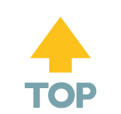 Top With Upwards Arrow Above Emoji - Hangouts / Android Version
