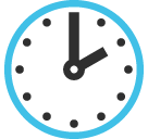 Clock Face Two Oclock Emoji Icon