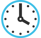 Clock Face Four Oclock Emoji Icon