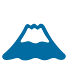 Mount Fuji Emoji Icon
