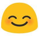 Smiling Face With Smiling Eyes Emoji - Hangouts / Android Version