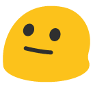 Neutral Face Emoji - Hangouts / Android Version