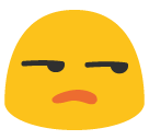 Unamused Face Emoji - Hangouts / Android Version