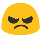 Angry Face Emoji - Hangouts / Android Version
