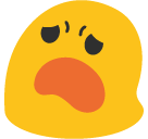 Frowning Face With Open Mouth Emoji (Google Hangouts / Android Version)