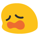 Weary Face Emoji (Google Hangouts / Android Version)