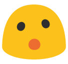 Face With Open Mouth Emoji - Hangouts / Android Version