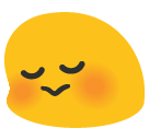 Flushed Face Emoji - Hangouts / Android Version