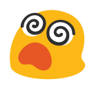 Dizzy Face Emoji (Google Hangouts / Android Version)