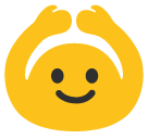 Face With Ok Gesture Emoji - Hangouts / Android Version