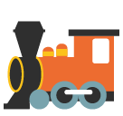 Steam Locomotive Emoji Icon