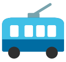 Trolleybus Emoji - Hangouts / Android Version