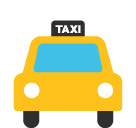 Oncoming Taxi Emoji - Hangouts / Android Version