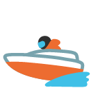 Speedboat Emoji Icon