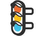 Vertical Traffic Light Emoji - Hangouts / Android Version
