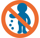 Do Not Litter Symbol Emoji - Hangouts / Android Version