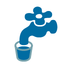 Potable Water Symbol Emoji - Hangouts / Android Version