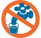 Non-potable Water Symbol Emoji Icon