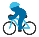 Bicyclist Emoji - Hangouts / Android Version