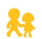 Children Crossing Emoji - Hangouts / Android Version