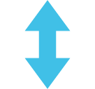 Up Down Arrow Emoji - Hangouts / Android Version