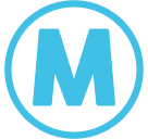 Circled Latin Capital Letter M Emoji - Hangouts / Android Version