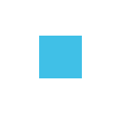 Black Medium Small Square Emoji - Hangouts / Android Version