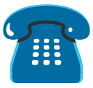 Black Telephone Emoji (Google Hangouts / Android Version)