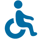 Wheelchair Symbol Emoji - Hangouts / Android Version