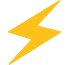 High Voltage Sign Emoji - Hangouts / Android Version