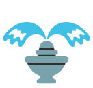 Fountain Emoji (Google Hangouts / Android Version)