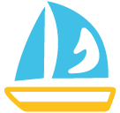 Sailboat Emoji Icon