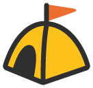 Tent Emoji - Hangouts / Android Version
