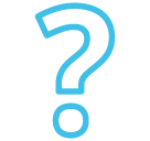 White Question Mark Ornament Emoji - Hangouts / Android Version