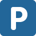 Negative Squared Latin Capital Letter P Emoji (Twitter Version)