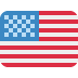 Flag For United States Emoji (Twitter Version)