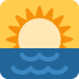 Sunrise Emoji (Twitter Version)