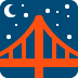 Bridge At Night Emoji (Twitter Version)