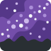 Milky Way Emoji (Twitter Version)
