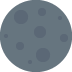 New Moon Symbol Emoji (Twitter Version)