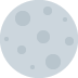 Full Moon Symbol Emoji (Twitter Version)