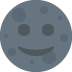 New Moon With Face Emoji (Twitter Version)