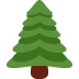 Evergreen Tree Emoji (Twitter Version)
