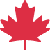 Maple Leaf Emoji (Twitter Version)