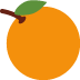 Tangerine Emoji (Twitter Version)