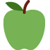 Green Apple Emoji (Twitter Version)