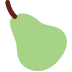 Pear Emoji (Twitter Version)
