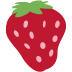 Strawberry Emoji (Twitter Version)