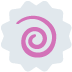 Fish Cake With Swirl Design Emoji (Twitter Version)