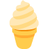 Soft Ice Cream Emoji (Twitter Version)